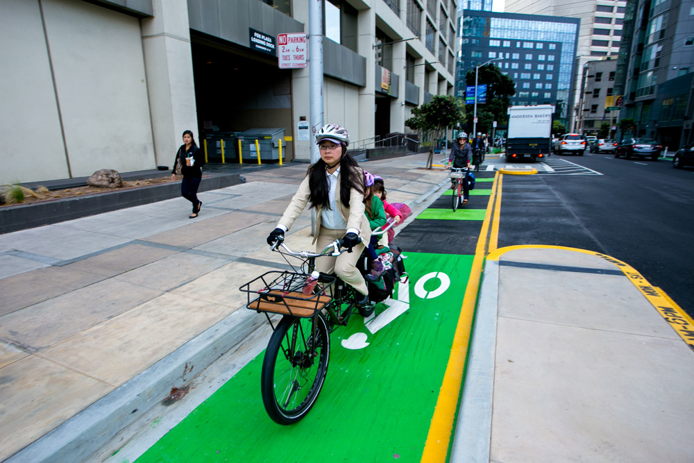 Protected Bike lane