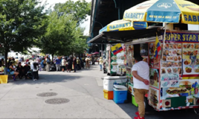 Street Vendors as natural observers